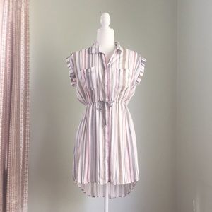 Hi-Low Shirt Dress